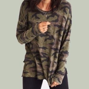 American Eagle Soft and Sexy Camo Sweater S